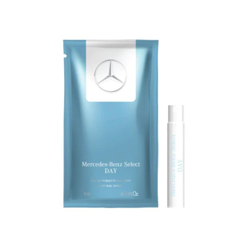 MERCEDES-BENZ SELECT DAY 0.03 EAU DE TOILETTE SPRAY VIAL FOR MEN