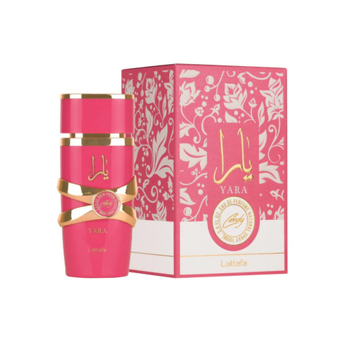 LATTAFA YARA CANDY 3.4 EAU DE PARFUM SPRAY FOR WOMEN LATTAFA YARA CANDY 3.4 EAU DE PARFUM SPRAY FOR WOMEN