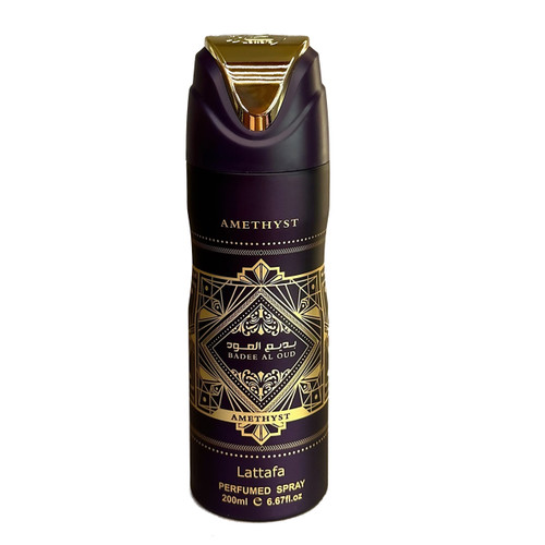 LATTAFA BADE'E AL OUD AMETHYST 6.7 PERFUMED BODY SPRAY