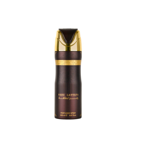 LATTAFA RAMZ GOLD 6.7 PERFUMED BODY SPRAY LATTAFA RAMZ GOLD 6.7 PERFUMED BODY SPRAY