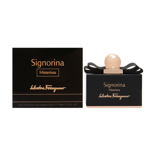 SALVATORE FERRAGAMO SIGNORINA MISTERIOSA 3.4 EAU DE PARFUM SPRAY FOR WOMEN SALVATORE FERRAGAMO SIGNORINA MISTERIOSA 3.4 EAU DE PARFUM SPRAY FOR WOMEN
