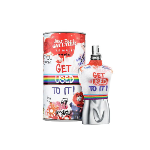 JEAN PAUL GAULTIER LE MALE PRIDE LIMITED EDITION 4.2 EAU DE TOILETTE SPRAY JEAN PAUL GAULTIER LE MALE PRIDE LIMITED EDITION 4.2 EAU DE TOILETTE SPRAY