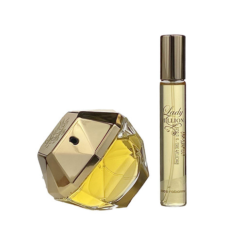PACO RABANNE ONE MILLION 2 PCS SET: 1.7 EAU DE TOILETTE SPRAY + 0.34 EAU DE TOILETTE SPRAY PACO RABANNE ONE MILLION 2 PCS SET: 1.7 EAU DE TOILETTE SPRAY + 0.34 EAU DE TOILETTE SPRAY