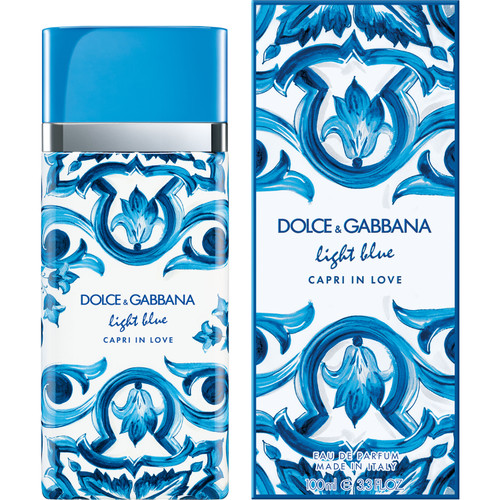 DOLCE & GABBANA LIGHT BLUE CAPRI IN LOVE 3.3 EAU DE PARFUM SPRAY FOR WOMEN