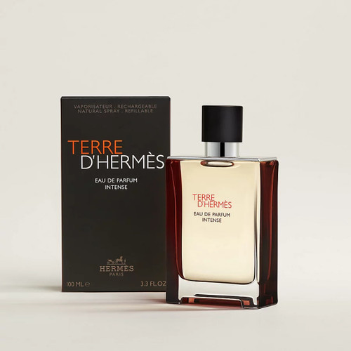 HERMES TERRE D'HERMES 3.3 EAU DE PARFUM SPRAY INTENSE FOR MEN HERMES TERRE D'HERMES 3.3 EAU DE PARFUM SPRAY INTENSE FOR MEN