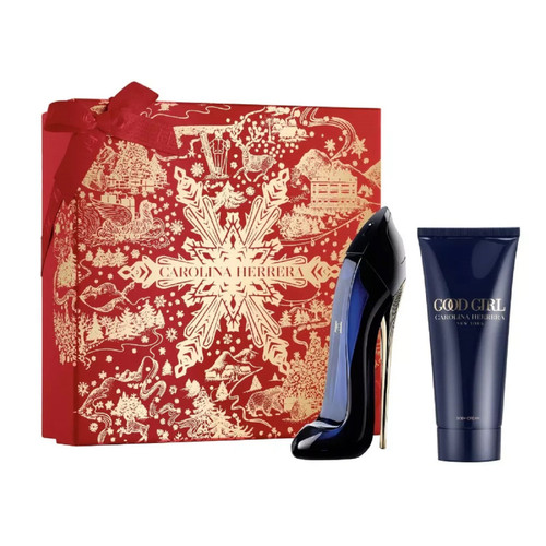 CAROLINA HERRERA GOOD GIRL 2 PCS SET: 1.7 EAU DE PARFUM SPRAY + 3.3 BODY LOTION CAROLINA HERRERA GOOD GIRL 2 PCS SET: 1.7 EAU DE PARFUM SPRAY + 3.3 BODY LOTION