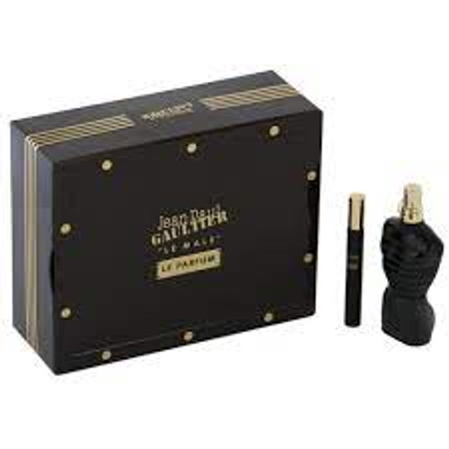 JEAN PAUL GAULTIER LE MALE LE PARFUM 2 PCS SET FOR MEN: 2.5 EAU DE PARFUM INTENSE SPRAY + 0.34 EAU DE PARFUM INTENSE SPRAY JEAN PAUL GAULTIER LE MALE LE PARFUM 2 PCS SET FOR MEN: 2.5 EAU DE PARFUM INTENSE SPRAY + 0.34 EAU DE PARFUM INTENSE SPRAY