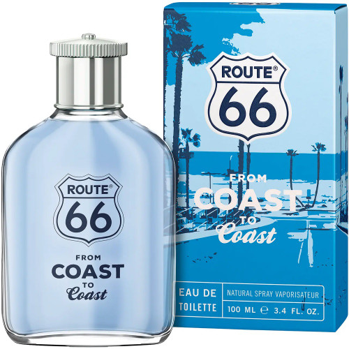 ROUTE 66 FROM COAST TO COAST 3.4 EAU DE TOILETTE SPRAY FOR MEN
