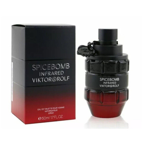 VIKTOR & ROLF SPICEBOMB INFRARED 1.7 EAU DE TOILETTE SPRAY FOR MEN VIKTOR & ROLF SPICEBOMB INFRARED 1.7 EAU DE TOILETTE SPRAY FOR MEN