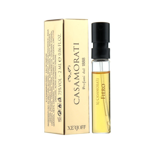 XERJOFF FIERO 0.06 EAU DE PARFUM SPRAY FOR MEN XERJOFF FIERO 0.06 EAU DE PARFUM SPRAY FOR MEN