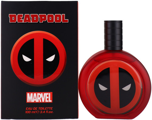 MARVEL DEADPOOL 3.4 EAU DE TOILETTE SPRAY.