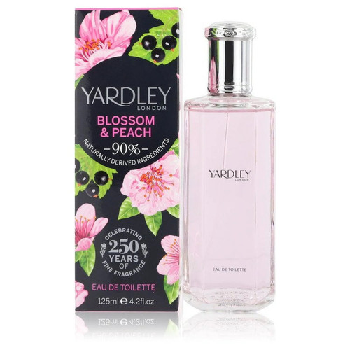 YARDLEY BLOSSOM & PEACH 4.2 EAU DE TOILETTE SPRAY FOR WOMEN YARDLEY BLOSSOM & PEACH 4.2 EAU DE TOILETTE SPRAY FOR WOMEN
