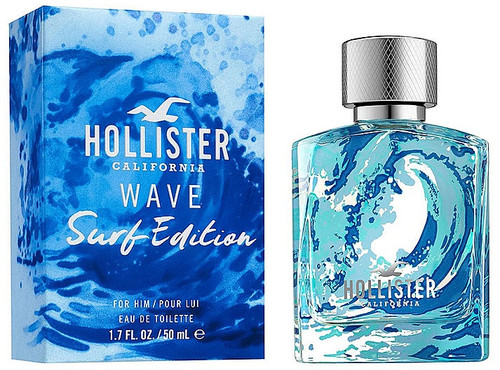 HOLLISTER WAVE SURF EDITION 1.7 EAU DE TOILETTE FOR MEN
