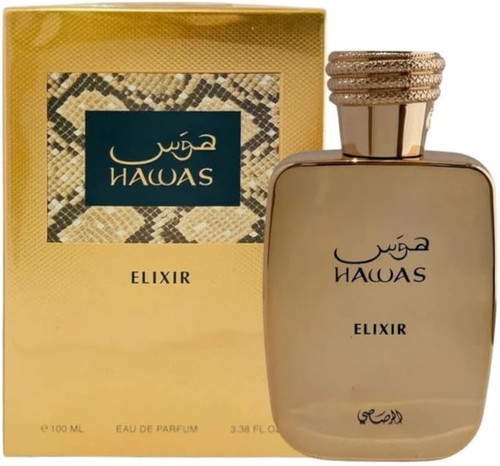 RASASI HAWAS ELIXIR 3.4 EAU DE PARFUM SPRAY FOR MEN RASASI HAWAS ELIXIR 3.4 EAU DE PARFUM SPRAY FOR MEN