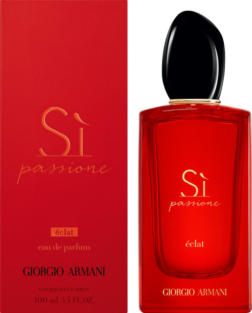 ARMANI SI PASSIONE ECLAT 3.4 EAU DE PARFUM SPRAY FOR WOMEN ARMANI SI PASSIONE ECLAT 3.4 EAU DE PARFUM SPRAY FOR WOMEN
