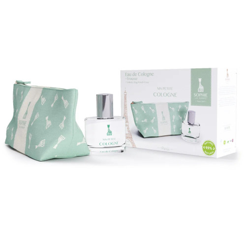 SOPHIE LA GIRAFE MA PETITE 2 PCS SET: 1.7 EAU DE COLOGNE SPRAY + POUCH SOPHIE LA GIRAFE MA PETITE 2 PCS SET: 1.7 EAU DE COLOGNE SPRAY + POUCH