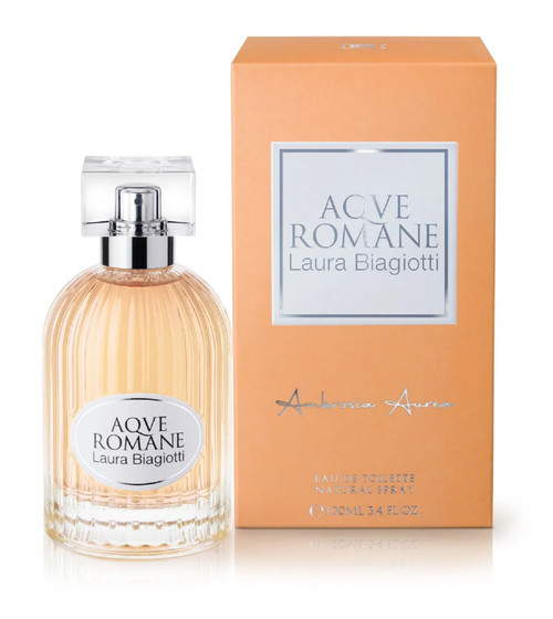 LAURA BIAGIOTTI AQVE ROMANE AMBROSIA AUREA 3.4 EAU DE TOILETTE SPRAY FOR WOMEN LAURA BIAGIOTTI AQVE ROMANE AMBROSIA AUREA 3.4 EAU DE TOILETTE SPRAY FOR WOMEN