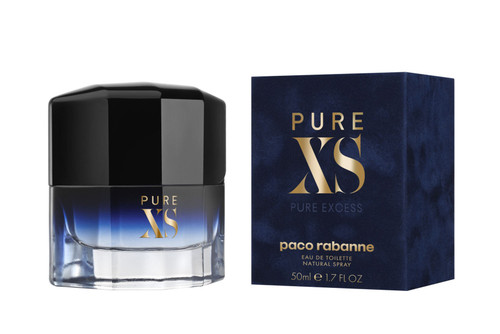 PACO RABANNE PURE XS 1.7 EAU DE TOILETTE SPRAY FOR MEN. PACO RABANNE PURE XS 1.7 EAU DE TOILETTE SPRAY FOR MEN.