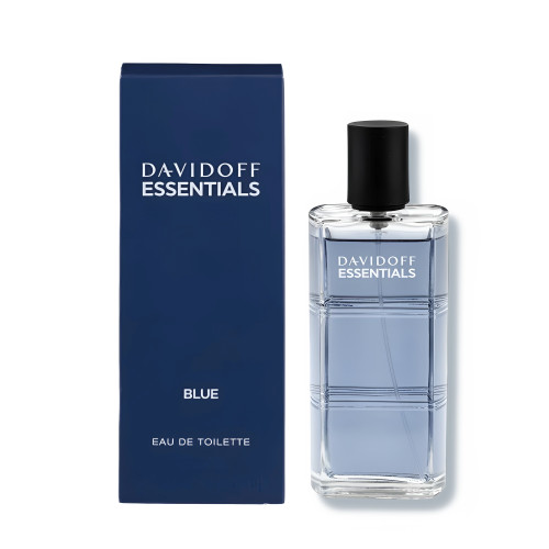 DAVIDOFF ESSENTIALS BLUE 3.7 EAU DE TOILETTE SPRAY FOR MEN