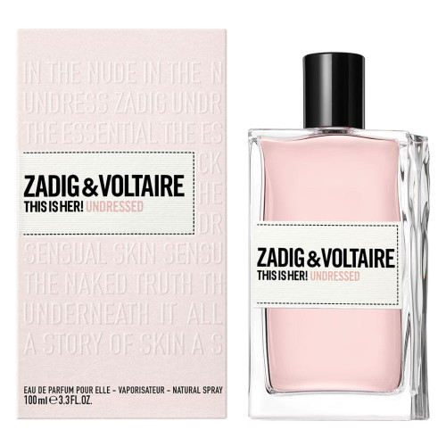 ZADIG & VOLTAIRE THIS IS HER! UNDRESSED 3.3 EAU DE PARFUM SPRAY ZADIG & VOLTAIRE THIS IS HER! UNDRESSED 3.3 EAU DE PARFUM SPRAY