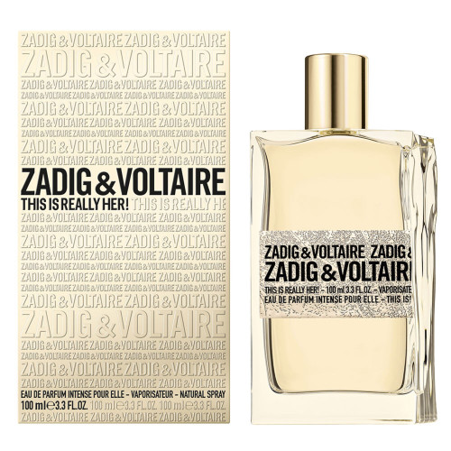 ZADIG & VOLTAIRE THIS IS REALLY HER 3.3 EAU DE PARFUM SPRAY INTENSE ZADIG & VOLTAIRE THIS IS REALLY HER 3.3 EAU DE PARFUM SPRAY INTENSE