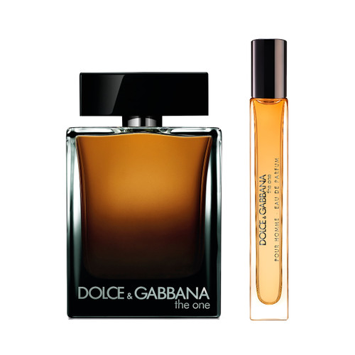 DOLCE & GABBANA THE ONE 2 PCS SET FOR MEN: 3.3 EAU DE PARFUM SPRAY + 0.33 EAU DE PARFUM SPRAY