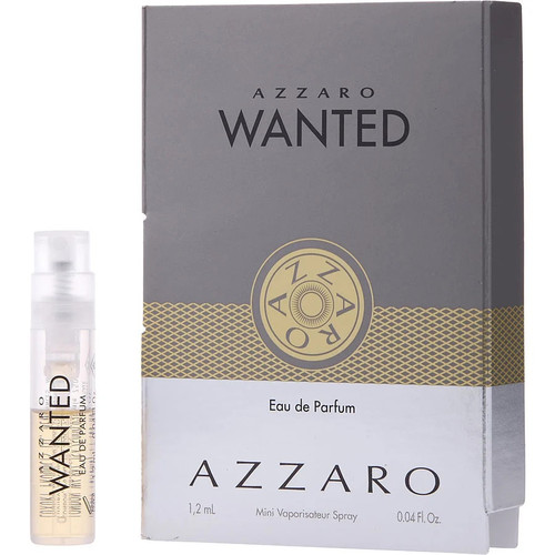 AZZARO WANTED 0.04 EAU DE PARFUM VIAL SPRAY FOR MEN