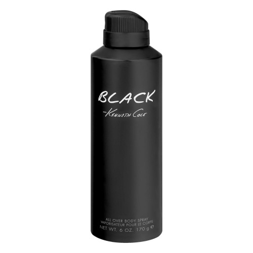 KENNETH COLE BLACK 6 OZ AERO BODY SPRAY FOR MEN KENNETH COLE BLACK 6 OZ AERO BODY SPRAY FOR MEN