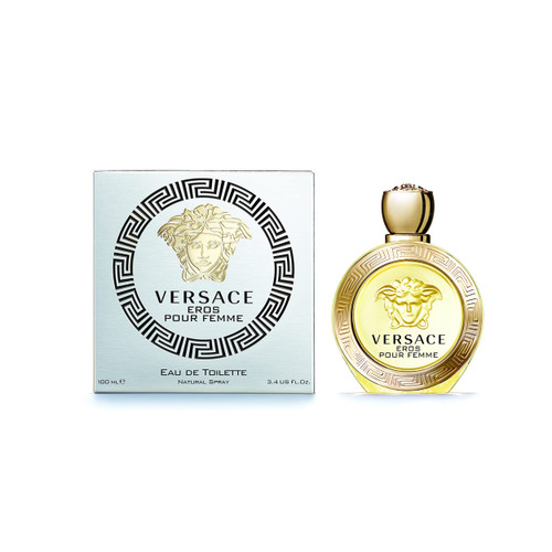 VERSACE EROS 3.4 EAU DE TOILETTE SPRAY FOR WOMEN