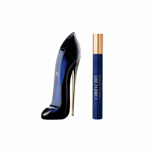 CAROLINA HERRERA GOOD GIRL 2 PCS SET: 2.7 EAU DE PARFUM SPRAY + 0.33 EAU DE PARFUM SPRAY CAROLINA HERRERA GOOD GIRL 2 PCS SET: 2.7 EAU DE PARFUM SPRAY + 0.33 EAU DE PARFUM SPRAY