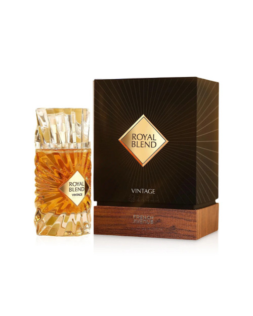 FRAGRANCE WORLD FRENCH AVENUE ROYAL BLEND VINTAGE 3.4 EXTRAIT DE PARFUM SPRAY FRAGRANCE WORLD FRENCH AVENUE ROYAL BLEND VINTAGE 3.4 EXTRAIT DE PARFUM SPRAY
