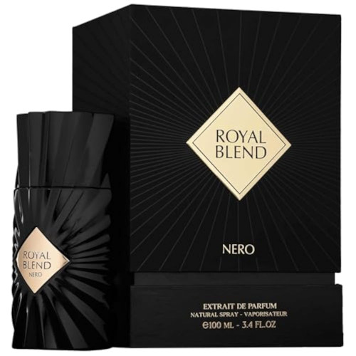 FRAGRANCE WORLD FRENCH AVENUE ROYAL BLEND NERO 3.4 EXTRAIT DE PARFUM SPRAY FRAGRANCE WORLD FRENCH AVENUE ROYAL BLEND NERO 3.4 EXTRAIT DE PARFUM SPRAY