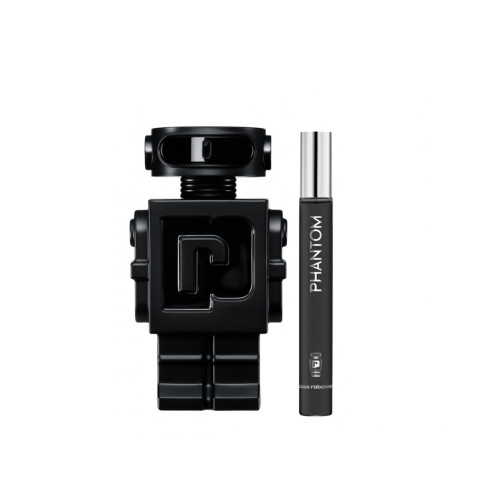 PACO RABANNE PHANTOM PARFUM 2 PCS SET FOR MEN: 5 OZ PARFUM SPRAY + 0.33 OZ EAU DE TOILETTE SPRAY