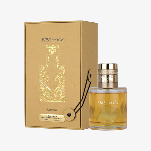 LATTAFA FIRE ON ICE 3.7 EAU DE PARFUM SPRAY