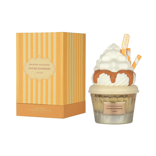 LATTAFA GIVE ME GOURMAND WHIPPED PLEASURE 2.53 EAU DE PARFUM SPRAY LATTAFA GIVE ME GOURMAND WHIPPED PLEASURE 2.53 EAU DE PARFUM SPRAY