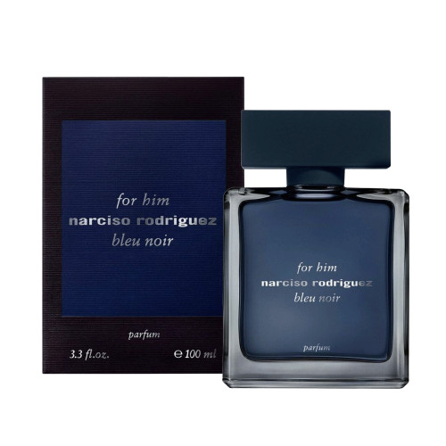 NARCISO RODRIGUEZ BLEU NOIR 3.3 PARFUM SPRAY FOR MEN NARCISO RODRIGUEZ BLEU NOIR 3.3 PARFUM SPRAY FOR MEN