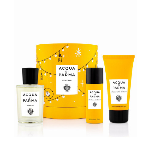 ACQUA DI PARMA COLONIA 3 PCS SET: 3.4 EAU DE PARFUM SPRAY + 1.7 DEODORANT SPRAY + 2.5 SHOWER GEL