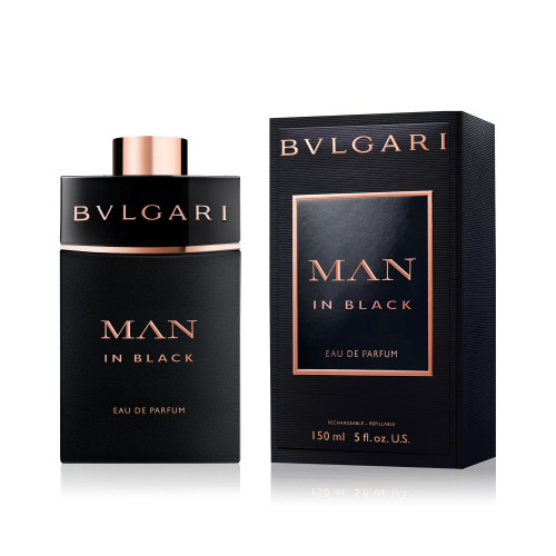 BVLGARI MAN IN BLACK 5 OZ EAU DE PARFUM SPRAY REFILLABLE