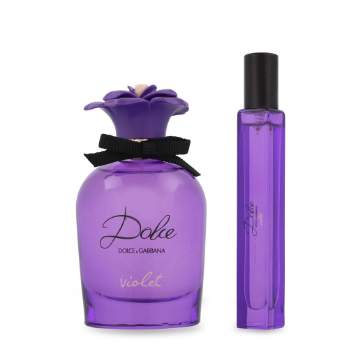 DOLCE & GABBANA DOLCE VIOLET 2 PCS SET FOR WOMEN: 2.5 EAU DE TOILETTE SPRAY + 0.33 OZ EAU DE TOILETTE SPRAY
