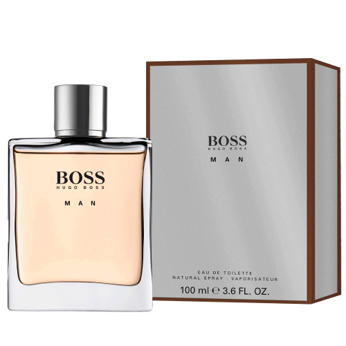 HUGO BOSS MAN 3.4 EAU DE TOILETTE SPRAY FOR MEN HUGO BOSS MAN 3.4 EAU DE TOILETTE SPRAY FOR MEN