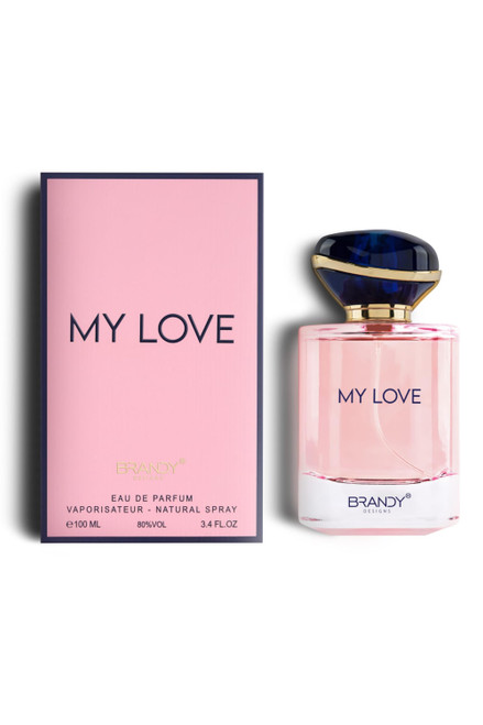 BRANDY DESIGNS MY LOVE 3.4 EAU DE PARFUM SPRAY FOR WOMEN