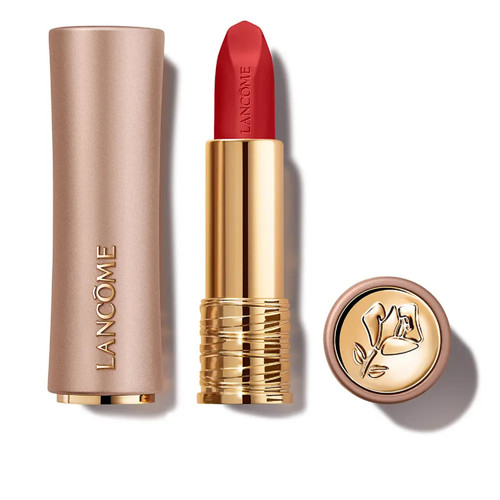 LANCOME L'ABSOLU ROUGE INTIMATTE SOFT MATTE 0.11 LIPSTICK #505 ATTRAPE COER