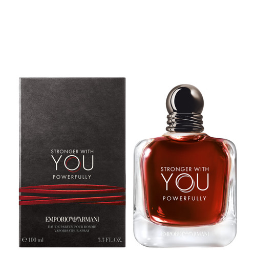 ARMANI EMPORIO STRONGER WITH YOU POWERFULLY 3.3 EAU DE PARFUM SPRAY FOR MEN