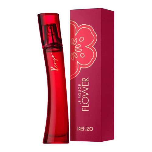KENZO FLOWER LE ROUGE 1 OZ EAU DE PARFUM SPRAY FOR WOMEN