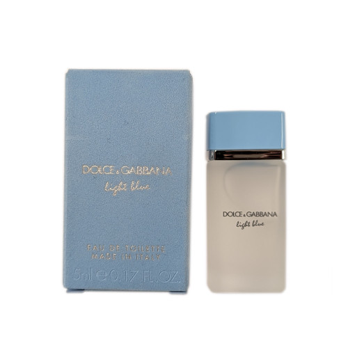 DOLCE & GABBANA LIGHT BLUE 5 ML EAU DE TOILETTE MINI FOR WOMEN