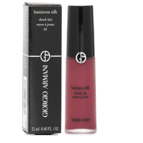 ARMANI LUMINOUS SILK CHEEK TINT 0.4 LIQUID BLUSH #65 INTENSE BERRY