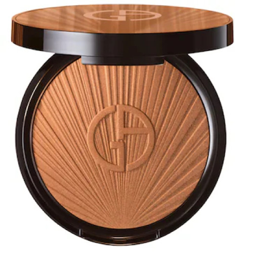 ARMANI LUMINOUS SILK 0.63 CREAMY GLOW BRONZER POWDER #90 GOLDEN SUNRAYS
