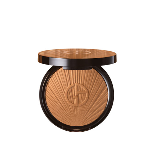 ARMANI LUMINOUS SILK 0.63 CREAMY GLOW BRONZER POWDER #100 SUNKISSED SAND