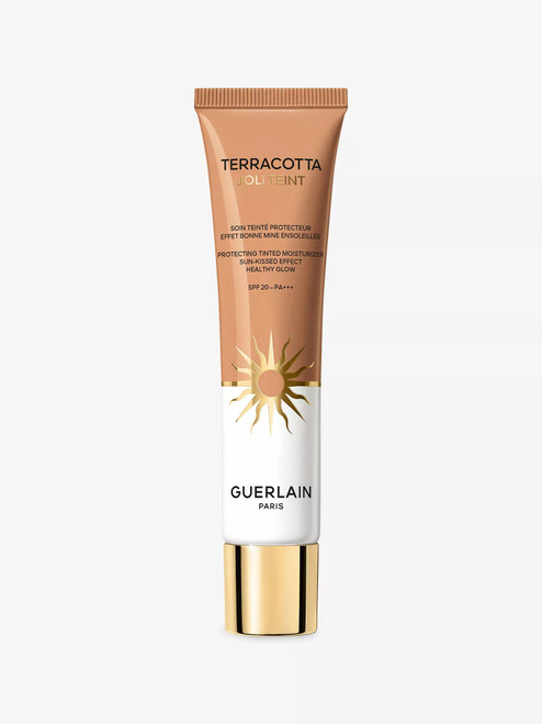 GUERLAIN TERRACOTTA 1 OZ JOLI TEINT PROTECTED TINTED MOISTURIZER #30 SUNWARM