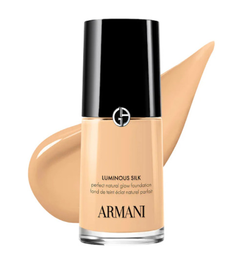 ARMANI LUMINOUS SILK 1 OZ LIQUID FOUNDATION #3.8 LIGHT WARM PEACH